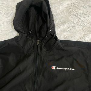 NWOT Champion Unisex Packable Jacket Size S, Black